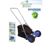 Rasaerba/Tagliaerba manuale a spinta in acciaio Hyundai - 65480