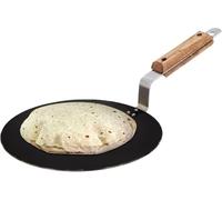 Rasakraft Ferro Tawa per Roti, Chapati, Dosa con Manico in Legno