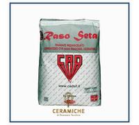 Rasante Fine Bianco RASO SETA CAD a base Cemento Bianco Esterni ed Interni 25 Kg