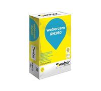 Rasante idrofugato a finitura liscia Weber Cem RN360 bianco 25kg