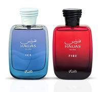 Rasasi Hawas Ice Per Lui E Hawas Fire EDP Spray 100ML (3.4 OZ) (Ice E Fire)