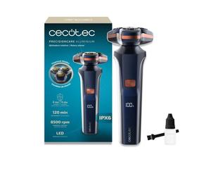 Rasatore Cecotec PrecisionCare Aluminum LED 2 Velocità Testina Magnetica Titanio