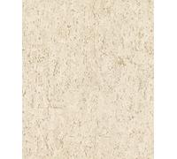 Rasch Carta da parati 538328 - Carta da parati in tessuto non tessuto dorato con effetto sughero, design industriale della collezione Curiosity, 10,05 m x 0,53 m (lunghezza x larghezza)