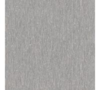 Rasch Carta da parati 844276 - Carta da parati in tessuto non tessuto grigio e argento con triangoli sottili e struttura tessile della collezione Perfecto VI - 10,05 m x 0,53 m (lunghezza x larghezza)