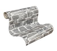 Rasch carta da parati carta da parati collezione pietre e legno, grigio, 265620