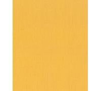 Rasch Carta da parati in tessuto non tessuto giallo tinta unita struttura effetto lino linee 746082