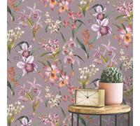 RASCH Maya Floreale Parati Esotico Fiori Orchidee Tropicale - Colore a Scelta
