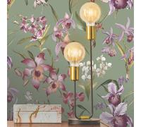 RASCH Maya Floreale Parati Esotico Fiori Orchidee Tropicale - Colore a Scelta