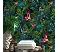 Rasch Portfolio XII Tropicale Foresta Pluviale Parati Multi 214727 Fiori Parrots