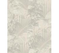 Rasch Schöner Wohnen Collection Tropical 600148 - Carta da parati in tessuto non tessuto, con foglie tropicali, 10,05 m x 0,53 m