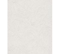Rasch Tapete 859201 - Carta da parati in tessuto non tessuto bianco con struttura in gesso, effetto gesso, 10,05 m x 0,53 m (L x L x A)