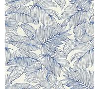 Rasch Tapeten 865110 - Carta da parati in tessuto non tessuto con fogli diversi in blu, collezione Symphony, 10,05 m x 0,53 m (lunghezza x larghezza)