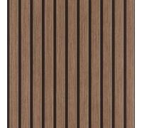 Rasch Tesa Echo 370119 - Carta da parati autoadesiva effetto legno, pannelli in legno 3D dal look moderno Skandi, parete a lamelle