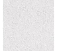 Rasch Wallpaper 126933 - Carta da parati bianca in carta con struttura e effetto gesso, 10,05 m x 0,53 m (L x P)