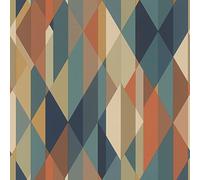 Rasch Wallpaper 477436 - Carta da parati in tessuto non tessuto, 10,05 m x 0,53 m, colore: Blu