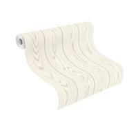 Rasch Wallpaper 499513 - Carta da parati in tessuto non tessuto chiaro, effetto legno, rovere, venature del legno, listelli, struttura