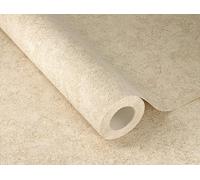 Rasch Wallpaper 649376 - Carta da parati in tessuto non tessuto con struttura in gesso grossolano, beige della collezione Welcome Home