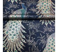 Blu Scuro Carta da Parati Geometrico Metallica Tropical Animali Floreale Trellis