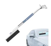 Raschia Ghiaccio Per Auto - Impugnatura Estendibile Antiscivolo - Spazzola Neve Auto E Raschietto Ghiaccio,Per Berlina Minivan Fari Anteriori Fari Posteriori Specchietti