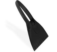 Raschiaghiaccio per Auto,Manico ergonomico Morbido, Spray Antighiaccio Auto,Raschietto Ghiaccio Auto,Adatto per Parabrezza Auto, Finestrino Laterale, Specchietto Retrovisore,Nero