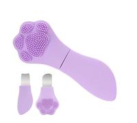 Raschiapori | Scrubber In Silicone A Doppia Estremità Per Cura Della Pelle | Pulitore Naso A Di Gatto Strumenti Facciali Scrubber - Per Cura Bellezza Pre E Post Detersione Trucco Naso Fronte Mento Don