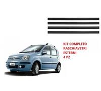 RASCHIAVETRO GUARNIZIONE TENUTA ESTERNA KIT 4 PEZZI ANT E POST FIAT PANDA 03 11