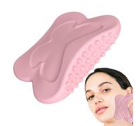 Raschiaviso, Raschietto Viso in Silicone, Massaggiatore Manuale Ad Effetto Sollevante Per Cura Estetica Da Casa In Trasferta Viaggio E Campeggio