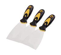 Raschietti for mastice, 3 pezzi, spackle, strumento for raschietto in metallo for la finitura del muro a secco, raschiatura 'intonaco, decalcomanie, carta da parati/2 pollici (Size : 3 inch)
