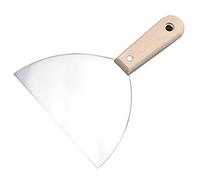 Raschietti for spatola, spatola, strumento raschietto in metallo for la finitura del muro a secco, raschiatura 'intonaco, decalcomanie e carta da parati, 1,5 pollici (Size : 6inch)