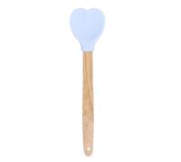 Raschietti in silicone multiuso set 4 pezzi utensili da cucina con manici in leg