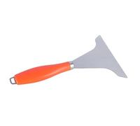 Raschietti per griglie Piastra in acciaio inossidabile con manico in plastica Utensile per alimenti per accessori per piastre per barbecue a sommità piatta Accessori per griglie a sommità piatta