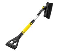 Raschietti per il ghiaccio Car Snow Brush and Ice Scraper | Telescoping Snow Brush with Foam Grip for Windshield Clearing