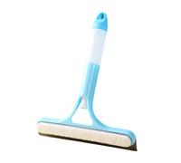 Raschietto 3 in 1 per la pulizia delle finestre, 3 in 1, con spruzzatore integrato e raschietto, spugna multiuso per la pulizia delle finestre, in plastica, silicone