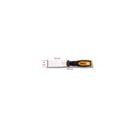 BETA - Raschietto a Battere Tipo Diritto in Acciaio con Lama 30 mm, Utensile Professionale per Rimozione Guarnizioni Vernici e Residui Officina e Manutenzione, 1479RB/1