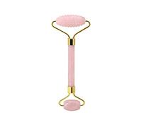 Raschietto a guazzo naturale Rullo di giada Rullo di massaggio al quarzo rosa Raschietto a guazzo Raschietto facciale in cristallo rosa Rullo facciale in giada, tipo K Collezioni di casa