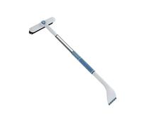 Raschietto da neve universale 2 in 1 con spazzola, strumento di scongelamento del parabrezza scalabile, pala multifunzionale for la rimozione della neve, for uso automobilistico(White)