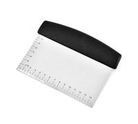 Raschietto e tritatutto in acciaio inossidabile, tagliapasta in metallo for pasticceria, for glassare decorare torte