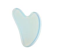 Raschietto for guazzo in giada di pietra naturale Strumenti Gua Sha for il viso al quarzo rosa Massaggiatore for il collo for il sollevamento del viso Bellezza Salute, decorazione della stanza (Color