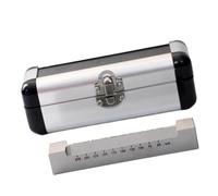 Raschietto for vernice in acciaio inossidabile, tester di livellamento della vernice, larghezza del film bagnato 6 mm, for analisi del flusso del rivestimento in laboratorio(850-1075um)