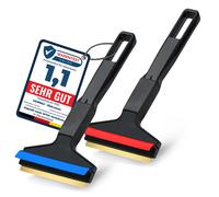 Raschietto ghiaccio Auto facile rapido & efficiente [ 2 pezzi ] Raschiaghiaccio