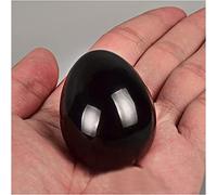 Raschietto Gua Sha 1 pz. Sfera di gemma di ossidiana nera lucidata for bilanciare la decorazione del set di strumenti for massaggi raccolta domiciliare