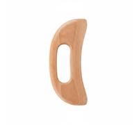 Raschietto Gua Sha Faggio Forma Ergonomica Piastra Massaggio a Mezzaluna