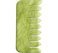Raschietto Gua Sha Raschietto in pietra di giada naturale Raschietto guazzo Guasha Massaggiatore di giada for la pietra del cuoio capelluto Gua Sha Raschietto Strumento for massaggio facciale Set di s