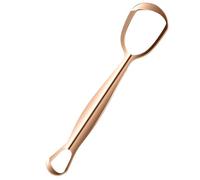 Raschietto in metallo - Raschietto per lingua, in acciaio inossidabile, accessorio per la pulizia quotidiana a forma di ventaglio che riduce la cattiva e migliora l'igiene orale per adolescenti