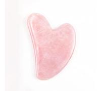 Raschietto In Pietra Di Giada Naturale Gua Sha Strumenti Di Massaggio Per Il Meridiano Del Corpo Scraping Face Lifting Dimagrante Pelle Detox Bellezza,Guasha Rosa