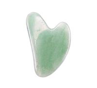 Raschietto In Pietra Di Giada Naturale Gua Sha Strumenti Di Massaggio Per Il Meridiano Del Corpo Scraping Face Lifting Dimagrante Pelle Detox Bellezza,Gua Sha Verde Chiaro