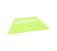 Raschietto in plastica riutilizzabile per avvolgere il vinile dell'auto, appiattimento e finitura, strumento di pulizia per stucco di pellicola auto, smalto, rimozione acqua neve (verde)