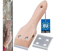 Raschietto KOTARBAU® raschietto 60 mm con manico in legno per lavori di falegnameria, rimozione vernice