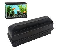 Raschietto magnetico per acquario: aspirapolvere bifacciale per acquario, pulitore per vetri galleggiante, aspirapolvere per ghiaia acquario, strumenti per la pulizia 'acquario facili da usare