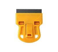 Raschietto multiuso in acciaio inox, portatile, per nail art, decalcomanie, rimozione della vernice sulla parete di vetro